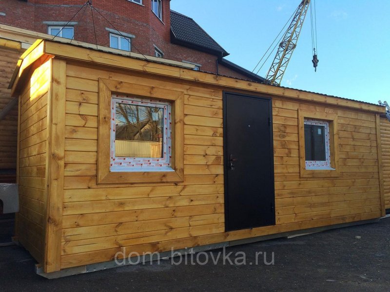 Бытовка распашонка 8х2.3м