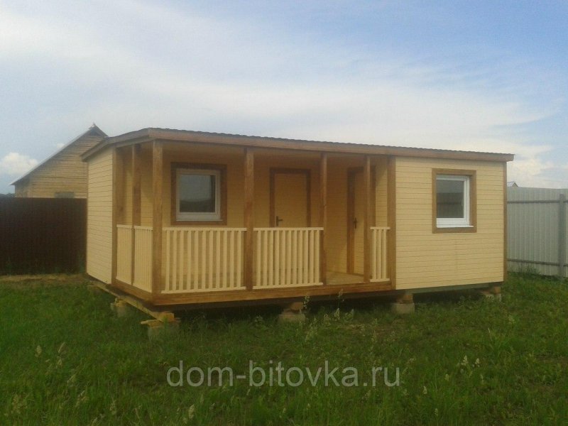 №504 садовый домик 6х4,6м "Розендаль"