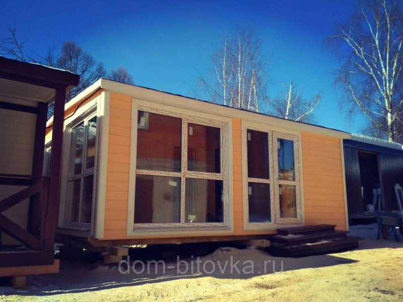 507 Садовый домик Панорамика 6х4.6м
