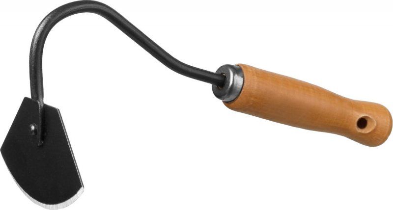 Мотыжка радиусная Grinda 421513 Proline с деревянной ручкой, 65х115х275мм