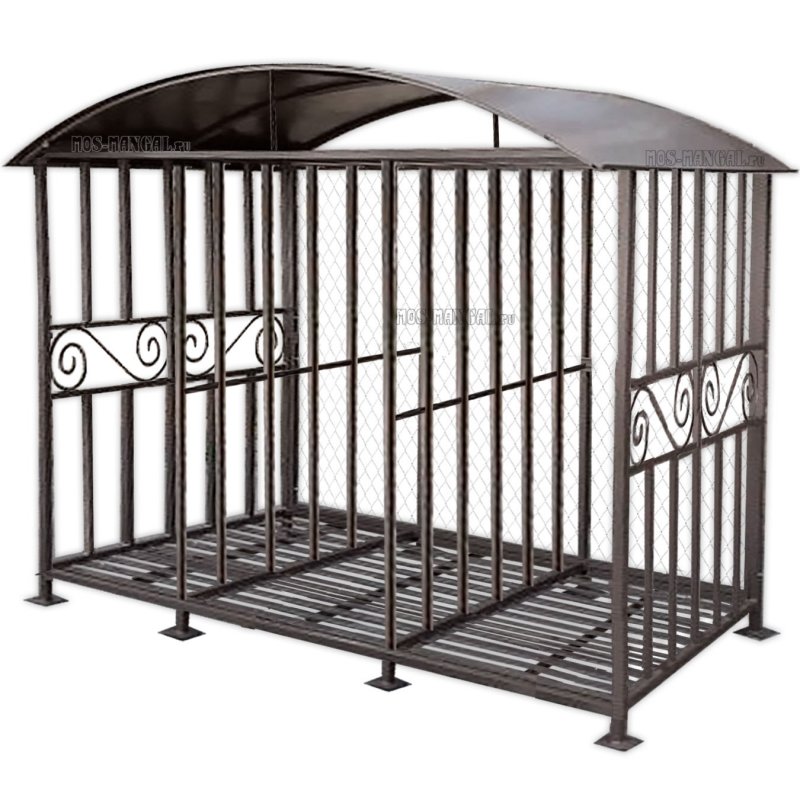 Дровница «Greenstorage» в 230х75х190