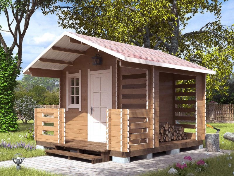 Дровница поленница Keter Firewood Shelter