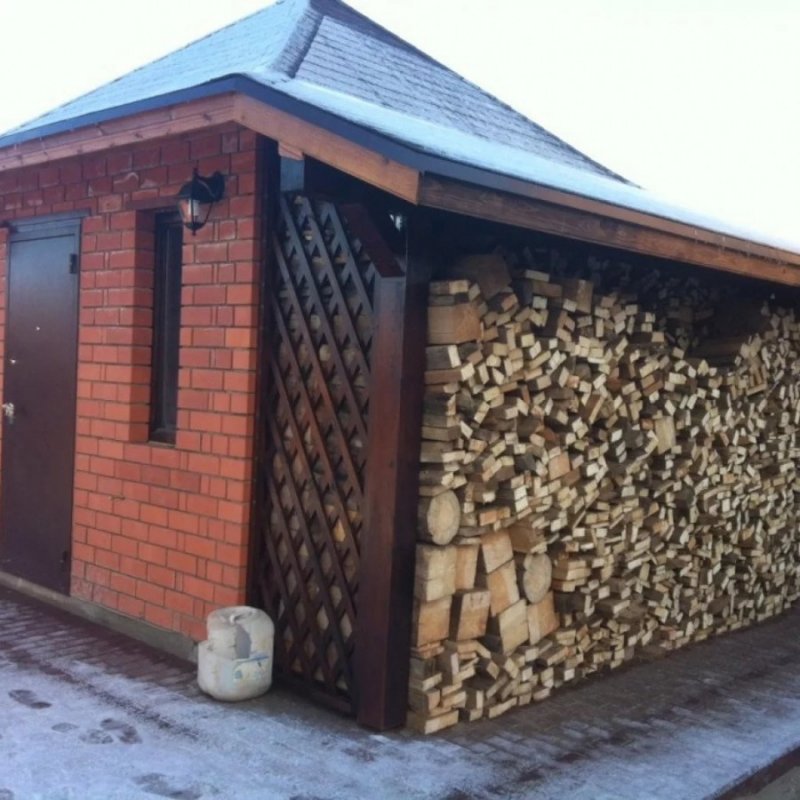Сарай курятник дровяник