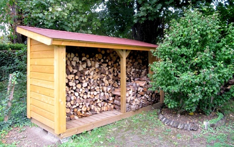 Уличная дровница Vuoksa-Wood