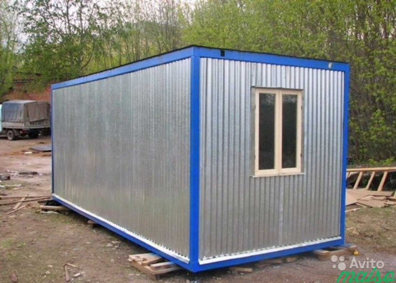 Контейнер бытовка металлический