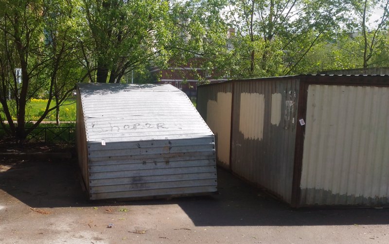 Гараж Ракушка в кооперативе