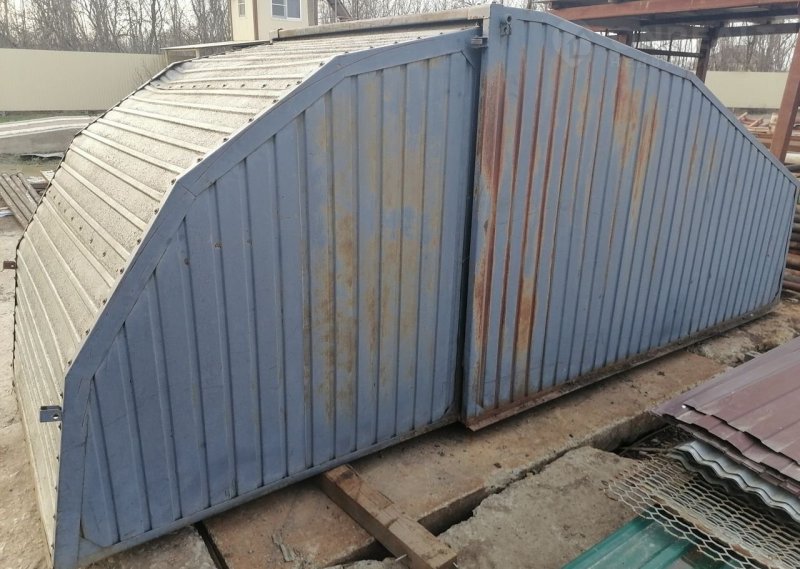 Виды гаражей ракушек