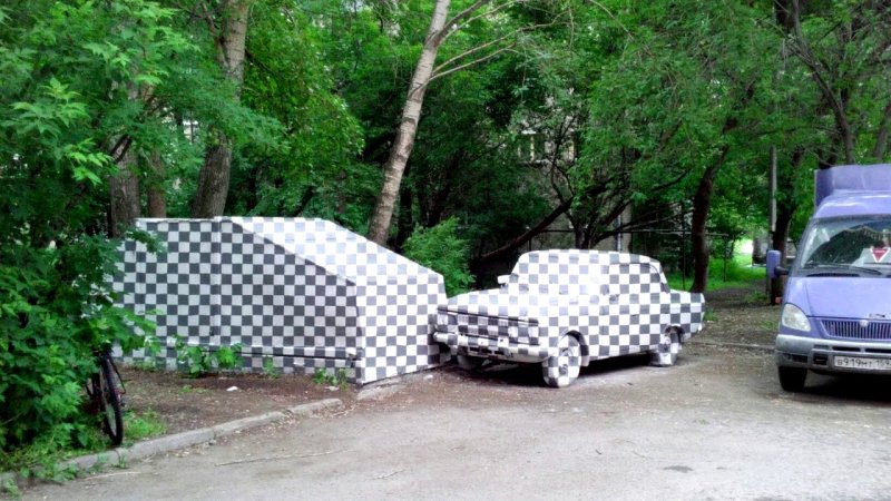 Гараж металлический с ямой в ГСК