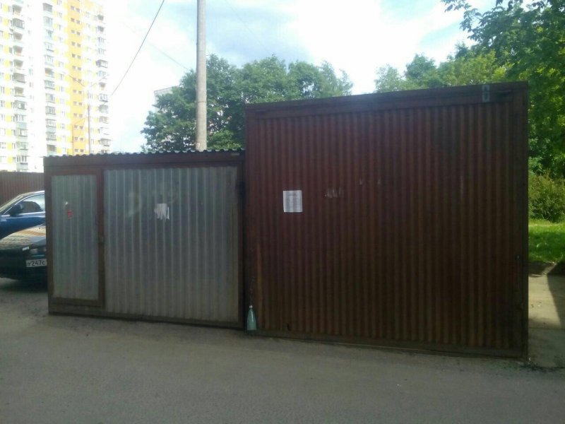 Гараж из профлиста в Шахтах