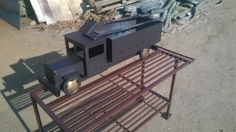 Мангал грузовик
