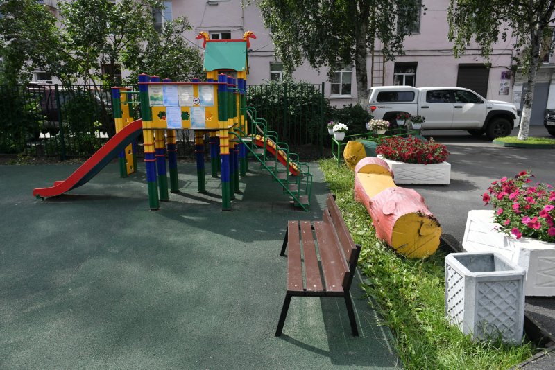 Облагораживание дворовых территорий