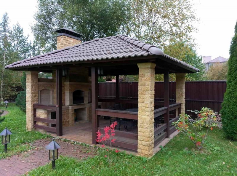 Барбекю для дачи