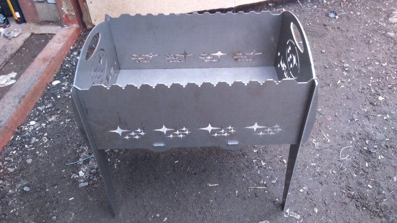 Мангал из Субару