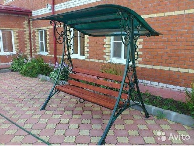 Садовые качели Парадиз холодная ковка