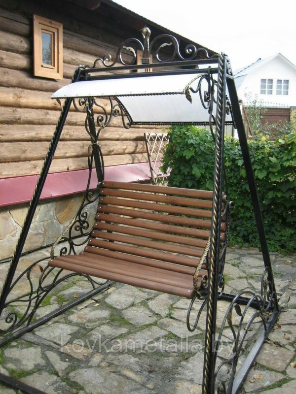 Кованые качели