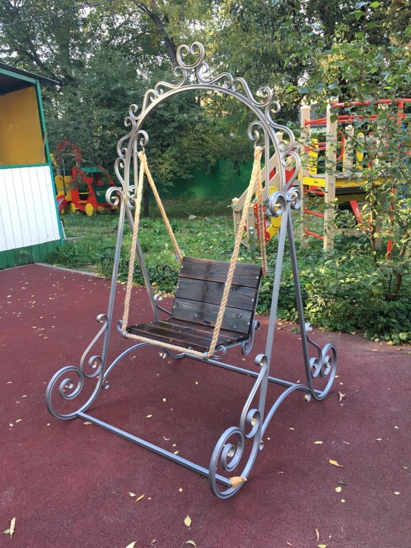 Кованые детские качели