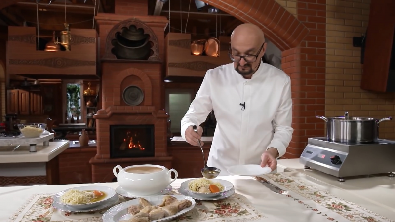 Комплекс барбекю с русской печью