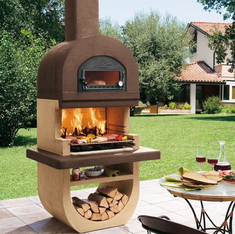 Барбекю Palazzetti Maxime 2 Unpainted Grill Module with Oven