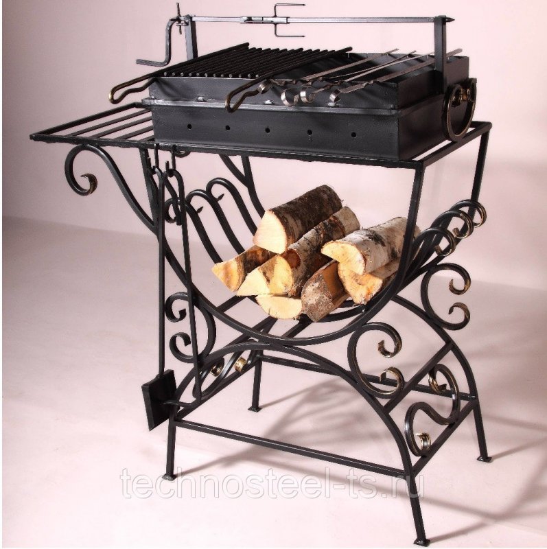 Grillux hot Grill, 113х71х207,5 см