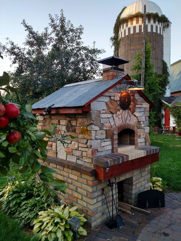 Уличная печь для готовки