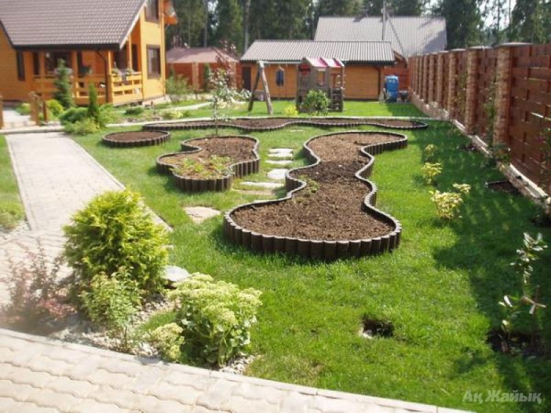Благоустройство дачного участка 6 соток