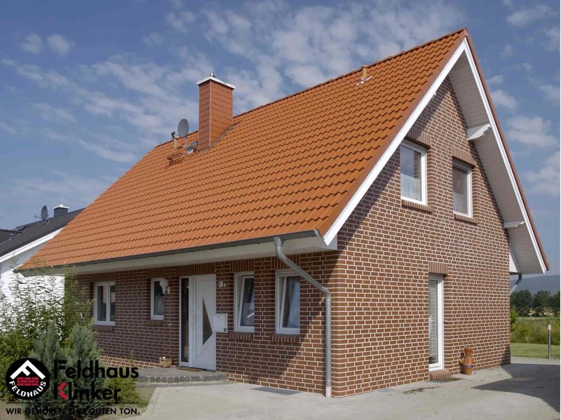 Кирпич k400 Classic carmesi liso Feldhaus Klinker