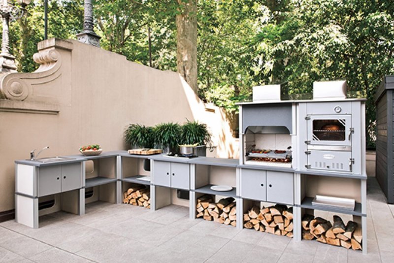 Барбекю Palazzetti Maxime 2 Unpainted Grill Module with Oven
