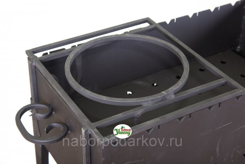 Мангал Витязь с печкой под казан