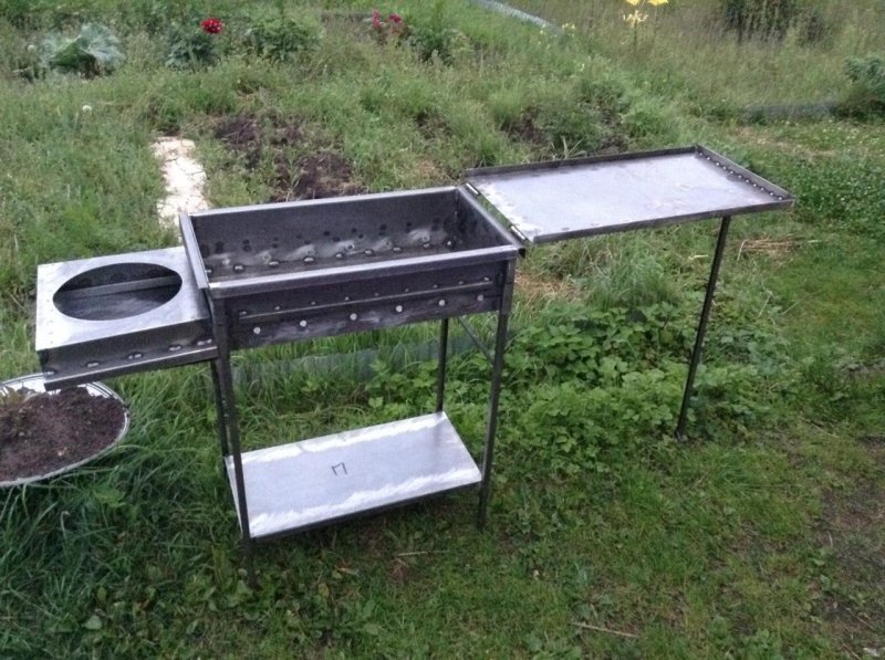 Мангал из кирпича