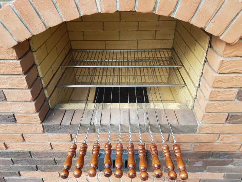 Решетка для кирпичного мангала