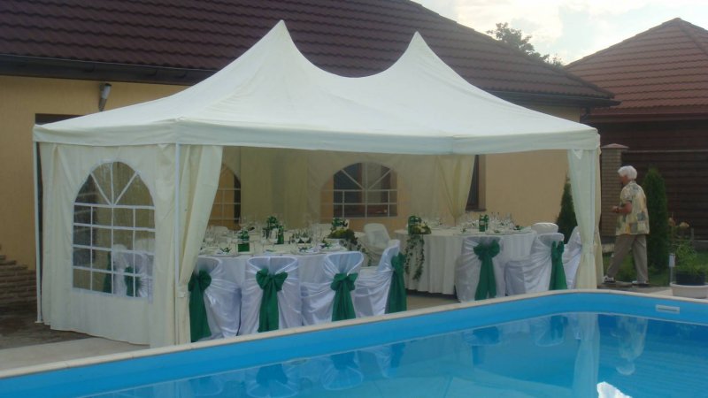 Садовый тент шатер Green Glade 1052 (8 граней)