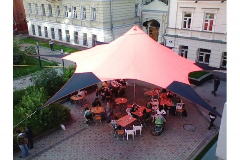Раскрой шатра звезда