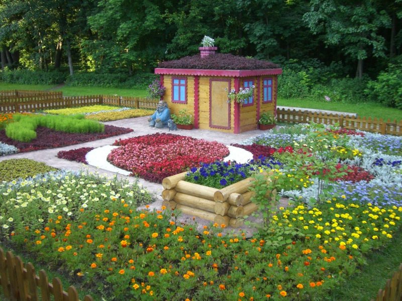 Клумбы для детских садов