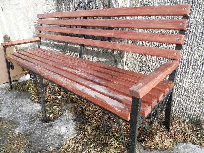 Лавка из сварки