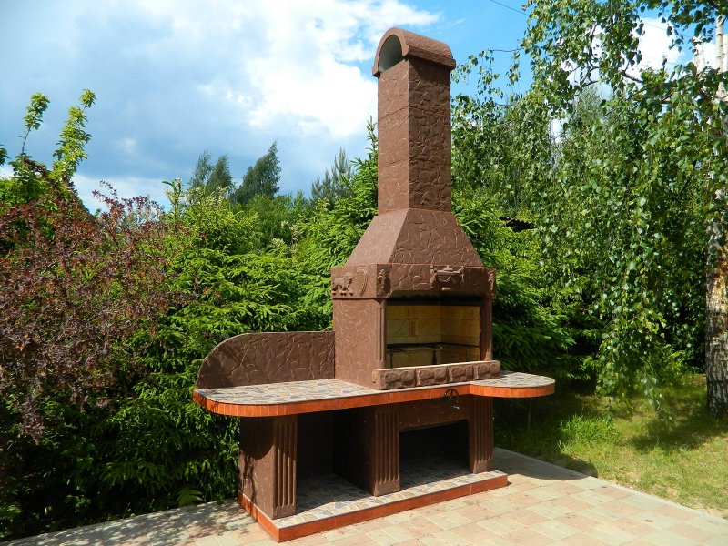 Печь барбекю Династия