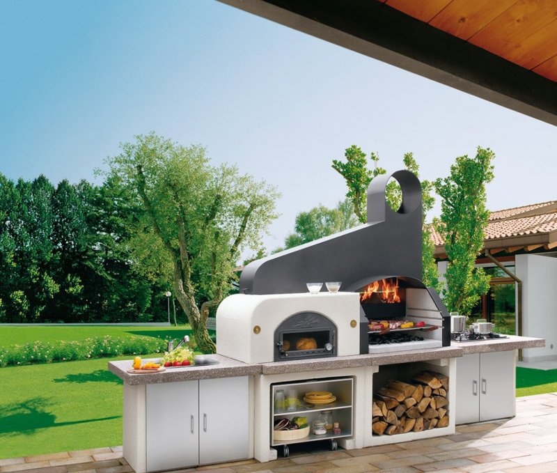 Барбекю Palazzetti Maxime 2 Unpainted Grill Module with Oven