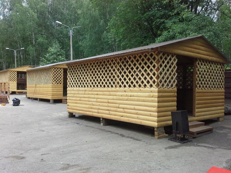 Беседка Лакреевский парк