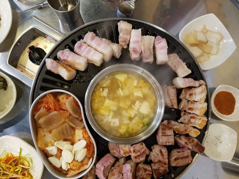 Korean meat Grill