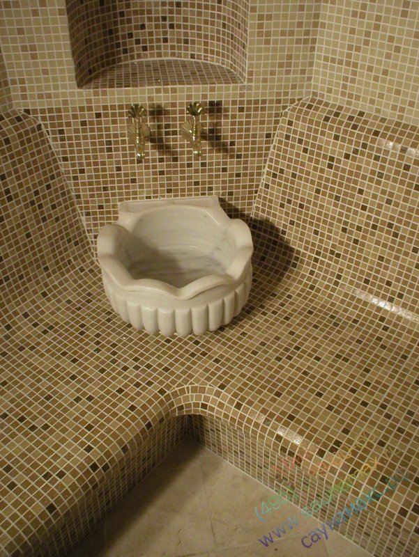 Курны из мозаики в хамаме