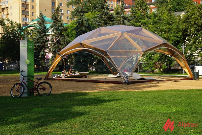 Купол Alpbau Квадросфера