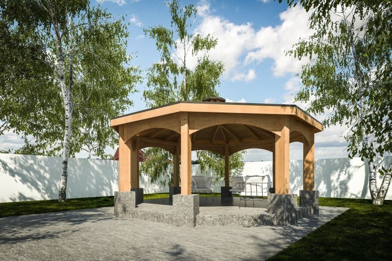 Проекты городских беседок