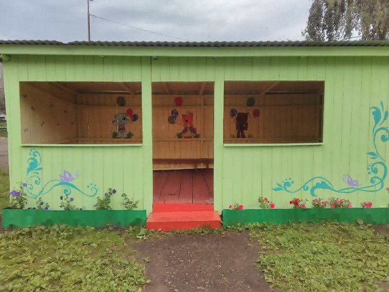 Веранда в детском саду