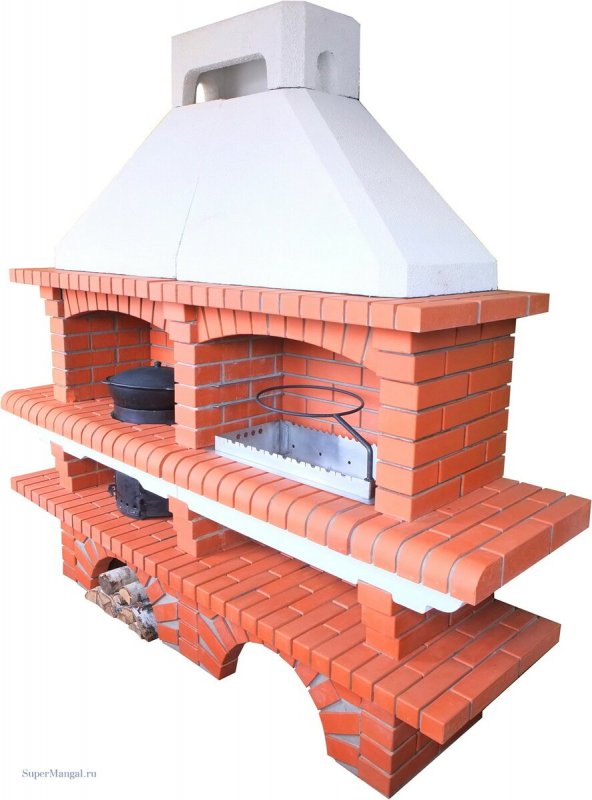 Барбекю barbecue Элегия-дуэт-с модулем под тандыр