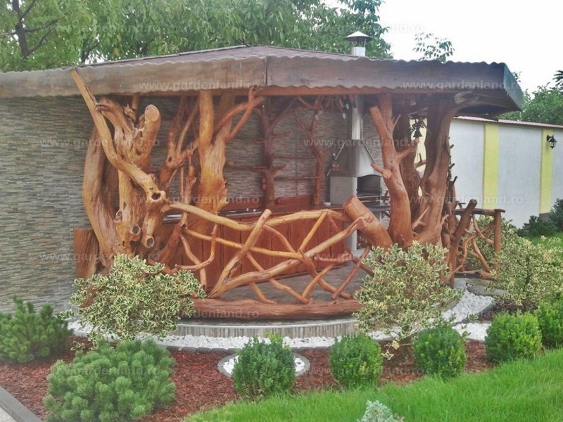 Оригинальные беседки