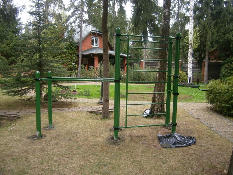 Уличные спортивные турник СВС 7