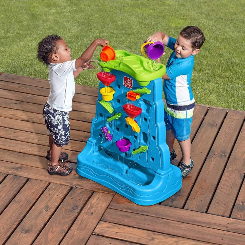 Водный Лабиринт Waterfall Discovery Wall step2