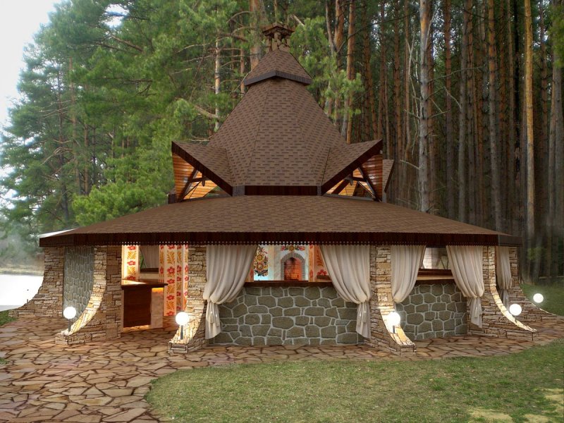 Эксклюзивные беседки (49 фото)