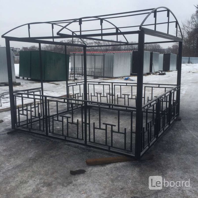 Беседка металлическая разборная
