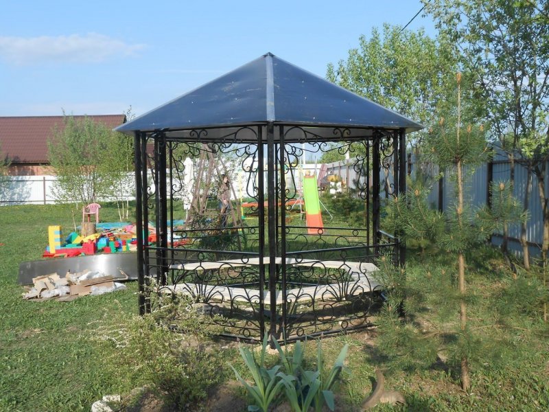 Беседки из металла