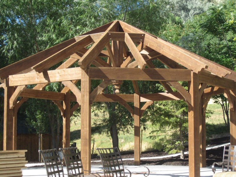 Timber frame Gazebo